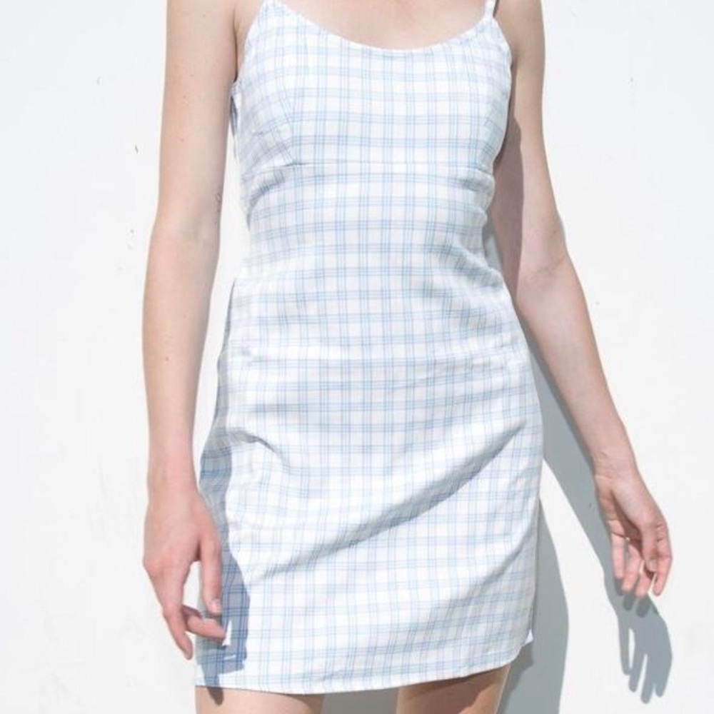 Brandy Melville Colleen Plaid Dress